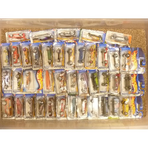 98 - QTY OF CARDED HOT WHEELS MODELS