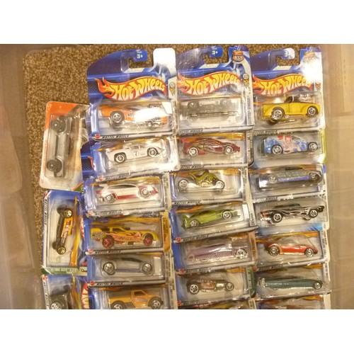 98 - QTY OF CARDED HOT WHEELS MODELS