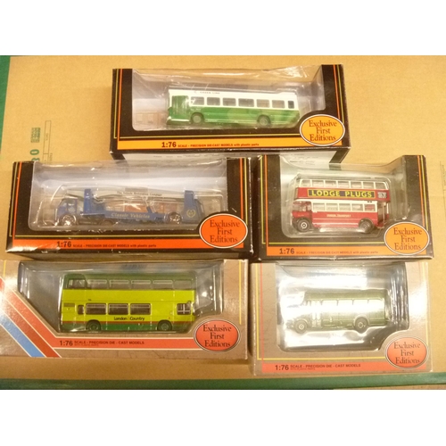 153 - EFE EXCLUSIVE FIRST EDITION BUSES LOT OF 5