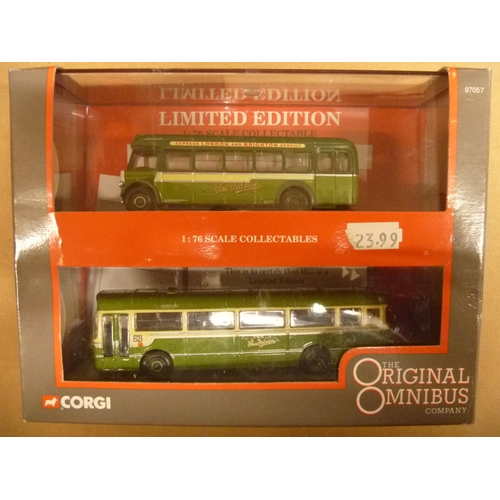 154 - CORGI OOC THE ORIGINAL OMNIBUS COMPANY TWIN PACK