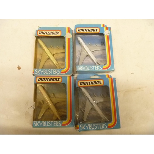 4 MATCHBOX SKYBUSTERS AIRCRAFT