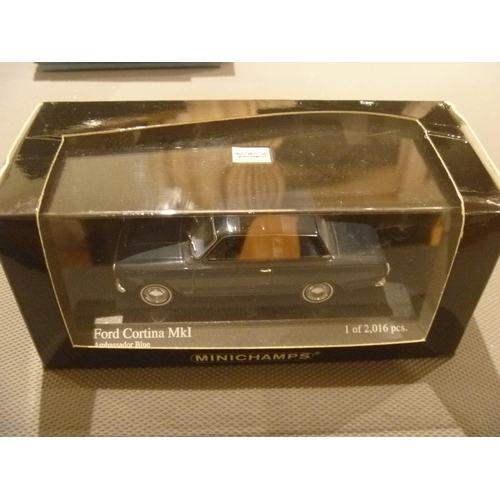 146 - MINICHAMPS PAULS MODEL ART FORD CORTINA MK1