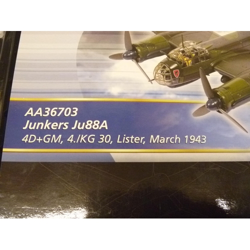72 - CORGI AVIATION ARCHIVE AIRCRAFT MODEL JUNKERS JU88