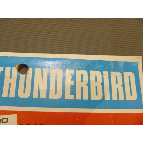 76 - A JR 21 GERRY ANDERSON THUNDERBIRDS WATER PISTOL (HEADER CARD HAS THE WORD FAULTY IN PENCIL ON IT)