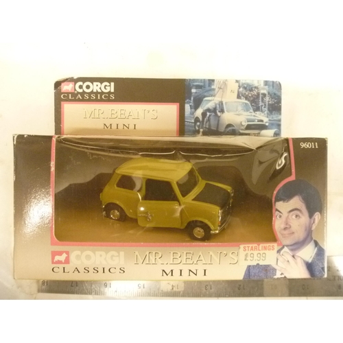 80 - MR BEAN MINI BY CORGI TOYS - BOX A BIT FADED