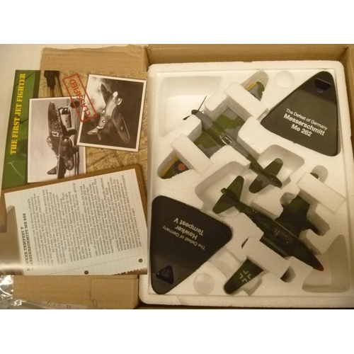 87 - ATLAS EDITIONS AIRCRAFT THE DEFEAT OF GERMANY MESSERSCHMITT AND HAWKER TEMPEST V