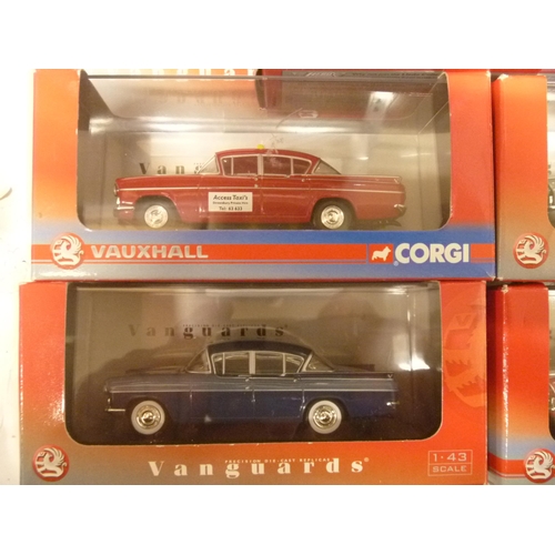 24 - 5 CORGI VANGUARDS VAUXHALL COLLECTION OF CRESTA AND VICTOR