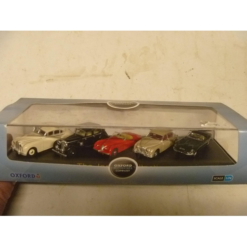 77 - OXFORD DIECAST 1:76 THE JAGUAR COLLECTION