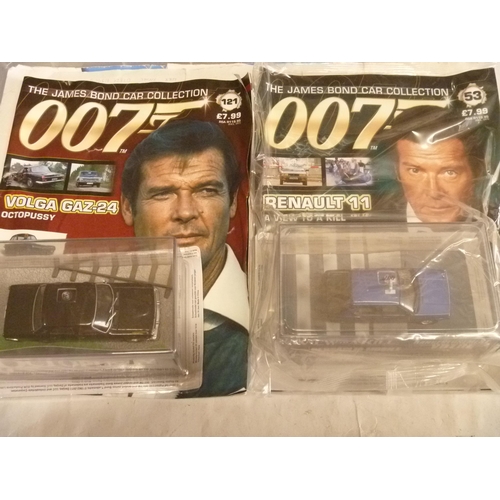 137 - 2 MORE JAMES BOND 007 MAGAZINE CAR COLLECTION MODELS