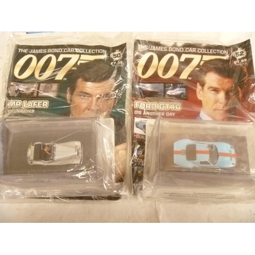 140 - 2 MORE JAMES BOND 007 MAGAZINE CAR COLLECTION MODELS