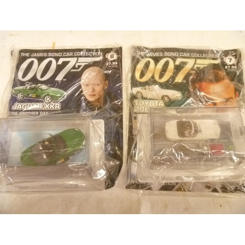 143 - 2 MORE JAMES BOND 007 MAGAZINE CAR COLLECTION MODELS