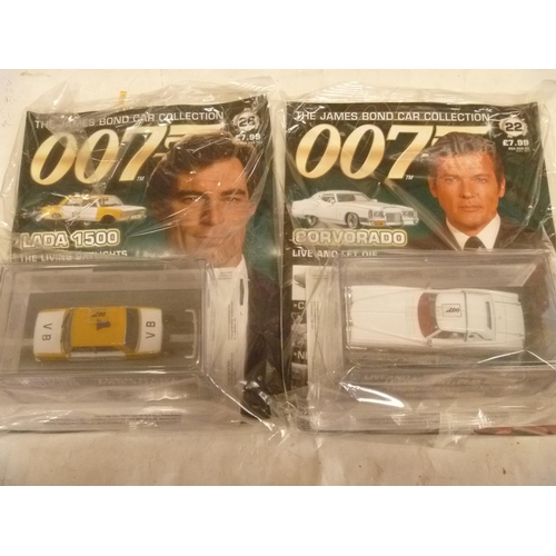 144 - 2 MORE JAMES BOND 007 MAGAZINE CAR COLLECTION MODELS