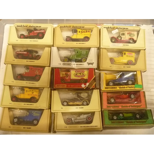 198 - NICE SELECTION OF MATCHBOX MODELS OF YESTERYEAR - ALL BOXED