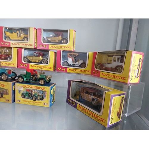 Nice Collection Of Vintage Lesney Matchbox Models Of Yesteryear