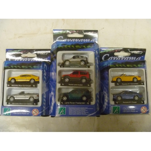 58 - 3 CARARAMA SMALL SCALE GIFT SETS