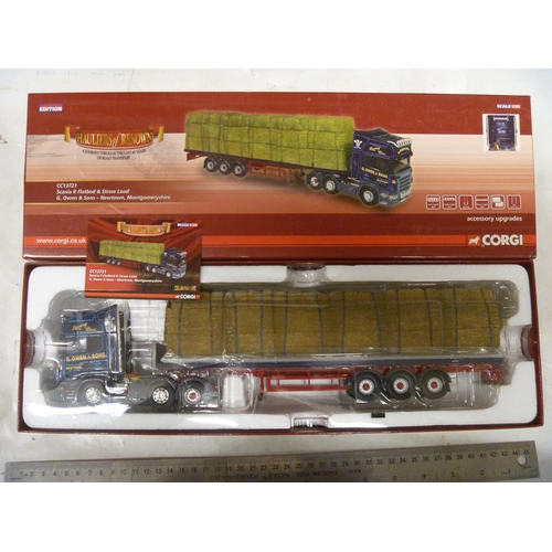 CORGI HAULIERS OF RENOWN G.OWEN SCANIA ARTICULATED TRUCK