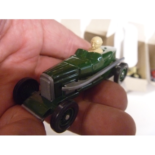 39 - LLEDO DAYS GONE PROMOTIONAL MODELS IN VERY GOOD CONDITION - FEATURING ORIGINAL BROOKLANDS RACING CAR... 