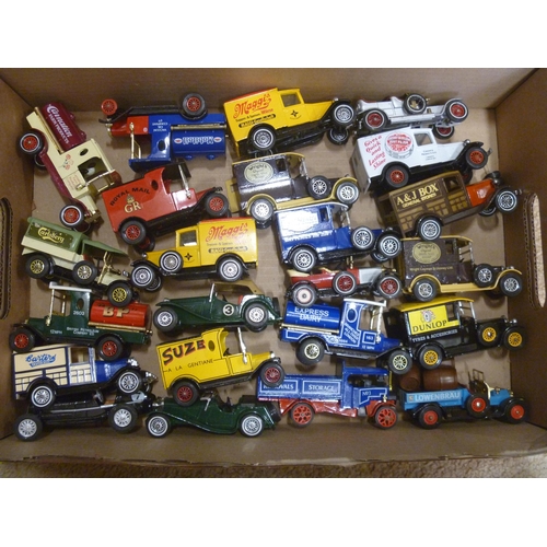 10 - GOOD QTY OF VARIOUS DIECASTS UNBOXED MOSTLY BY MATCHBOX MODELS OF YESTERYEAR