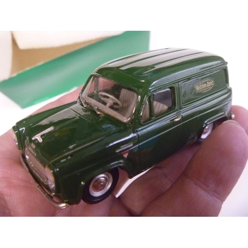 13 - SMTS MODEL ROAD REPLICAS HANDBUILT WHITE METAL FORD 300E PANEL VAN MAIDSTONE AND DISTRICT INCLUDING ... 