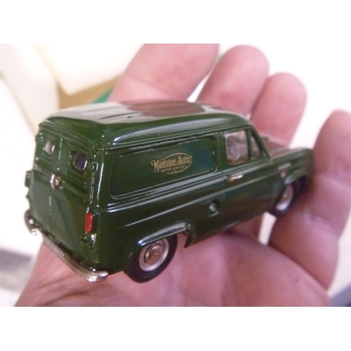 13 - SMTS MODEL ROAD REPLICAS HANDBUILT WHITE METAL FORD 300E PANEL VAN MAIDSTONE AND DISTRICT INCLUDING ... 