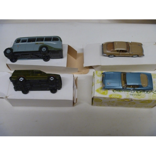 3 CODE 3 RE-FINISHED MODELS - INCLUDING FORD ESCORT VAN BY CORGI AND STUDEBAKER AVANTI , A FOURTH MODEL BY BUBY OF ARGENTINA