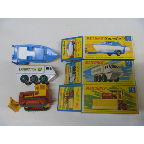 44 - 3 LESNEY MATCHBOX MODELS (DIECAST VGC, BOXES ORIGINAL)