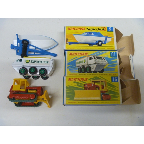 44 - 3 LESNEY MATCHBOX MODELS (DIECAST VGC, BOXES ORIGINAL)