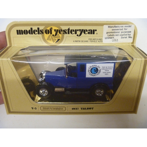 54 - LESNEY MATCHBOX MODELS OF YESTERYEAR BOXED MODEL CODE 3 ISSUE 