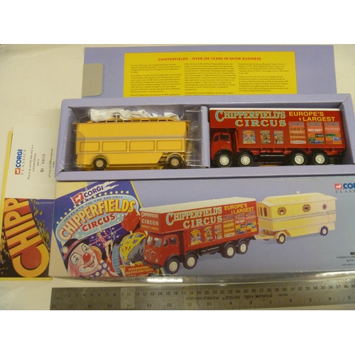 CORGI CLASSICS CHIPPERFIELDS CIRCUS BOXED MODEL
