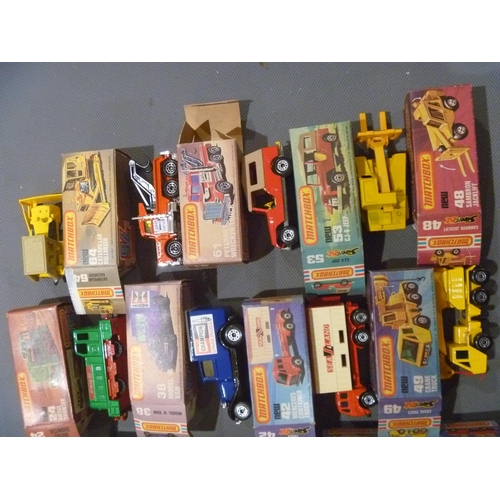 15 - LESNEY MATCHBOX SUPERFAST BOXED MODELS