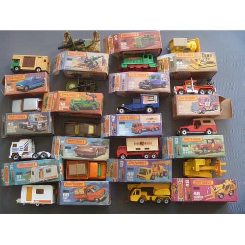 15 - LESNEY MATCHBOX SUPERFAST BOXED MODELS