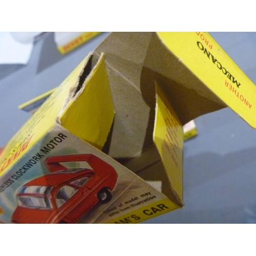 18 - VINTAGE DINKY TOYS GERRY ANDERSON SAM'S CAR WITH ORIGINAL BOX AND LEAFLET