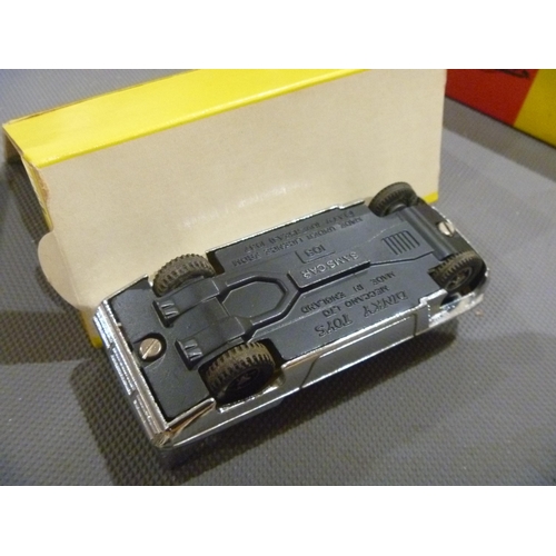 18 - VINTAGE DINKY TOYS GERRY ANDERSON SAM'S CAR WITH ORIGINAL BOX AND LEAFLET