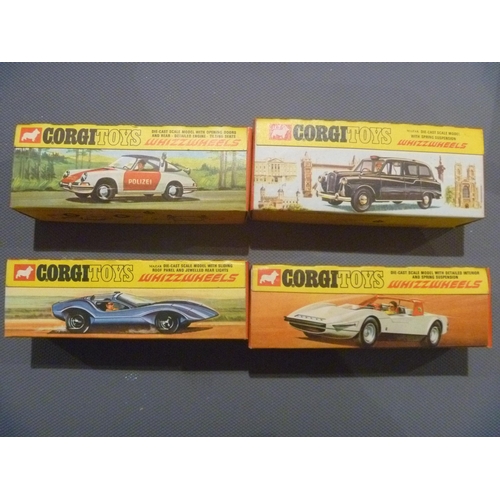 2 - 4 ORIGINAL BOXED CORGI TOYS MADE IN ENGLAND DIECAST AND BOXES GENERALLY EXCELLENT