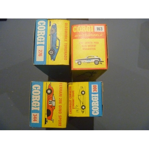 3 - 4 ORIGINAL BOXED CORGI TOYS MADE IN ENGLAND DIECAST AND BOXES GENERALLY EXCELLENT