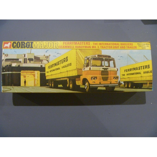 6 - CORGI MAJOR TOYS SCAMMELL FERRY MASTERS