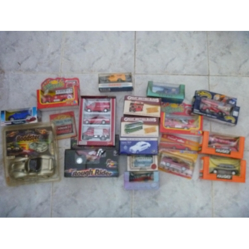 QTY OF CONTEMPORARY DIECAST PACKAGED MODELS