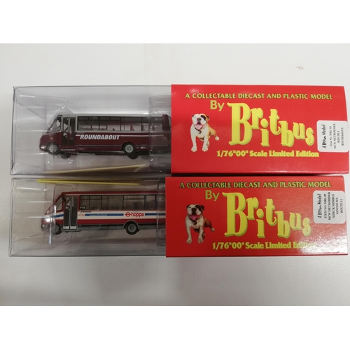 BRITBUS 1/76 SCALE BUS MODELS IN EXCELLENT CONDITION