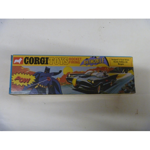 24 - CORGI TOYS RE-ISSUE BATMOBILE IN PERFECT CONDITION WITH ALL ACCESSORIES