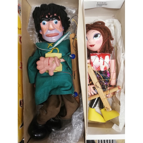 36 - 3 PELHAM PUPPETS - 2 BOXED