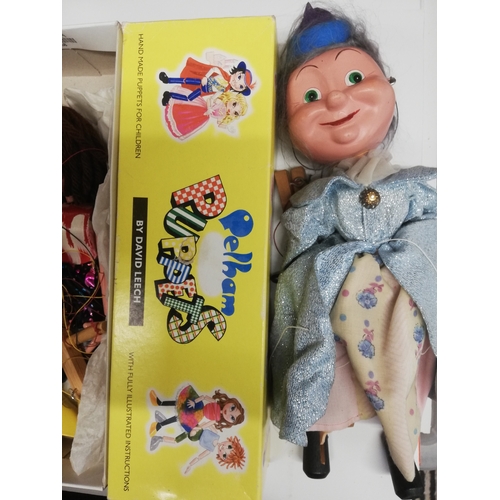 36 - 3 PELHAM PUPPETS - 2 BOXED