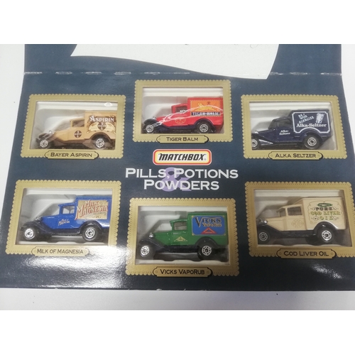 44 - MATCHBOX GIFT SET - PILL AND POTIONS