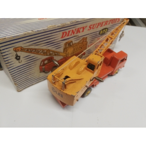 58 - VINTAGE DINKY TOYS COLES LORRY MOUNTED CRANE