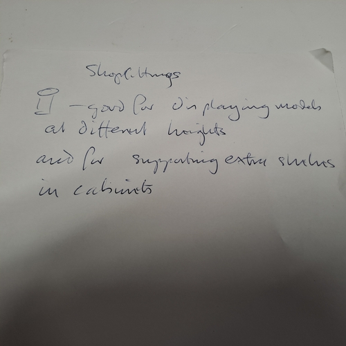 27 - EXTREMELY USEFUL AND GOOD QUANTITY OF POINT OF SALE LEAFLET HOLDERS AND PLASTIC MODEL ELEVATORS FOR ... 