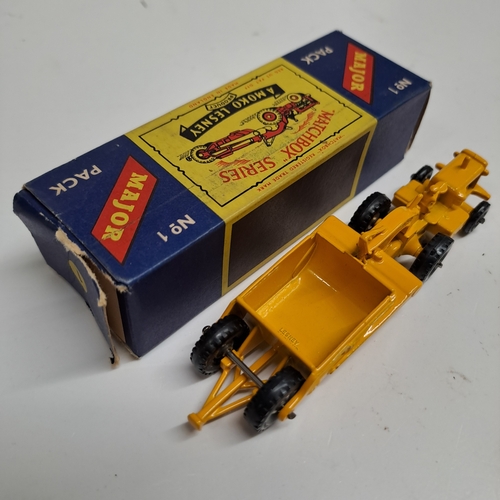 10 - LESNEY MATCHBOX MAJOR PACK ROAD SCRAPER