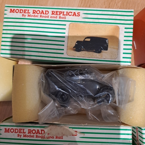 5 MODEL ROAD REPLICAS WHITE METAL MODELS PLUS A RESIN VAUXHALL VICTOR ...