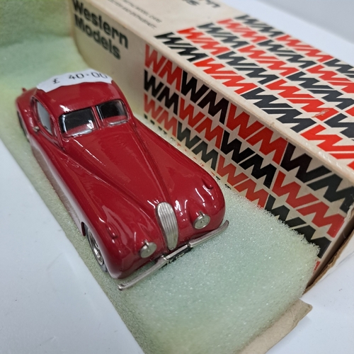 28 - WM WESTERN MODELS WHITE METALS JAGUAR XK210