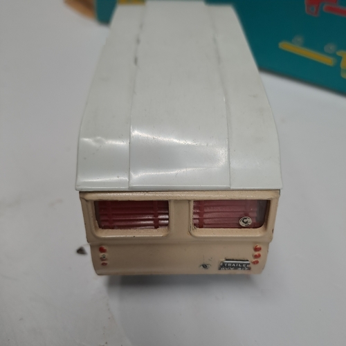 3 - TRI-ANG SPOT ON TOURIST CARAVAN  ORIGINAL BOX