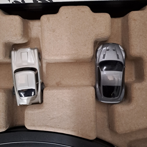 39 - JAMES BOND 007 SKYFALL SCALEXTRIC  - BOTH CARS LITTLE OR NO USE - COMPLETENESS UNCHECKED