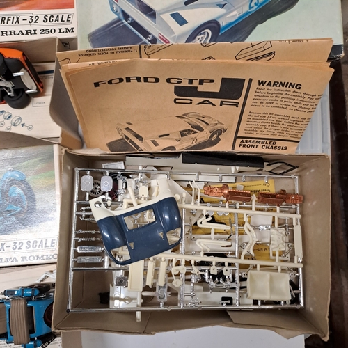 47 - 4 BUILT AIRFIX KITS AND 1 MPC KIT